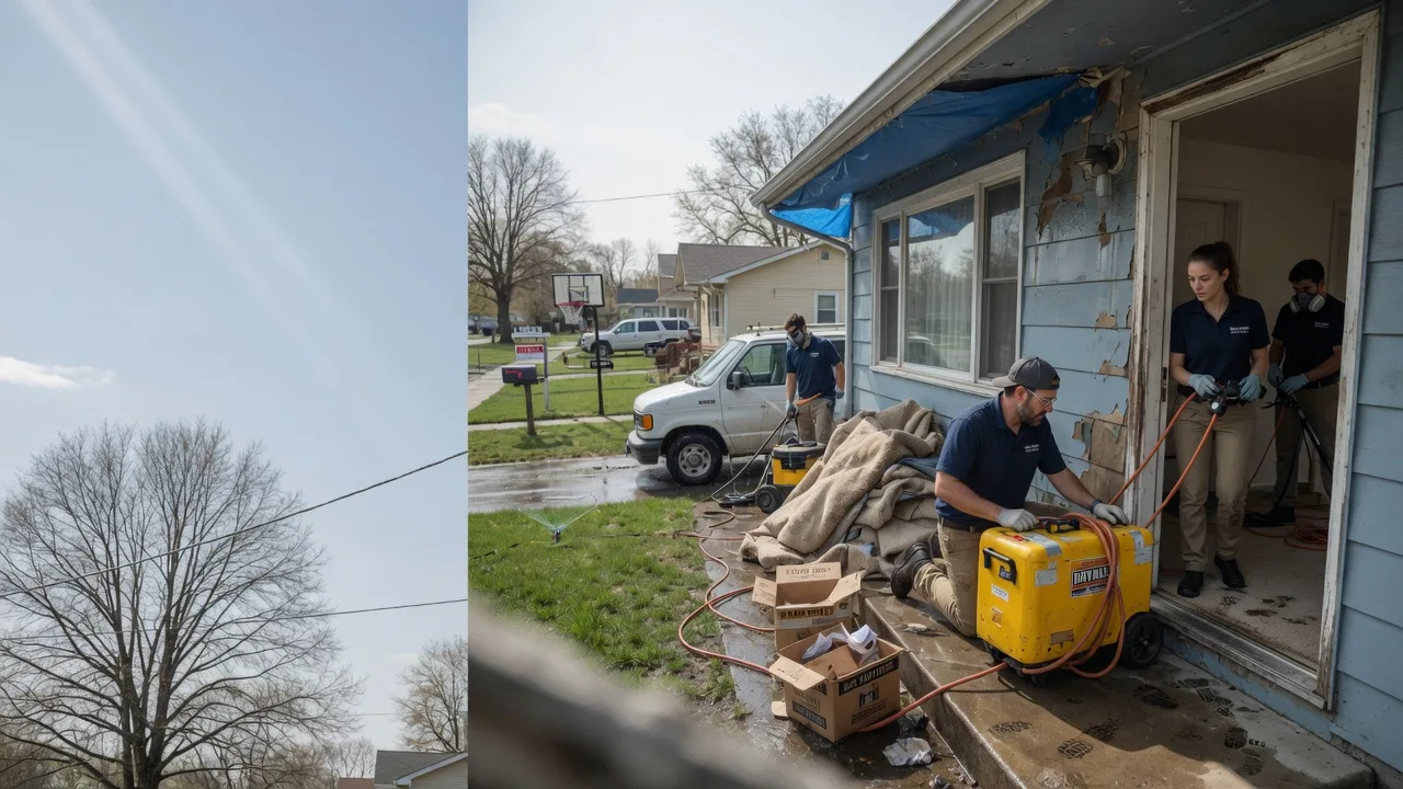 Basement Flood Cleanup in Luzerne, IA near me
